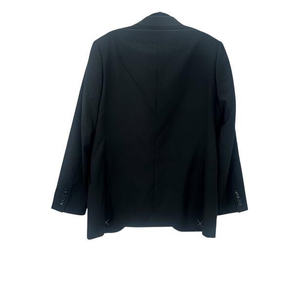 J. Crew Ludlow Slim-Fit Suit Jacket Long Sleeves Italian Wool Black Size 40R NWT - Picture 6 of 14